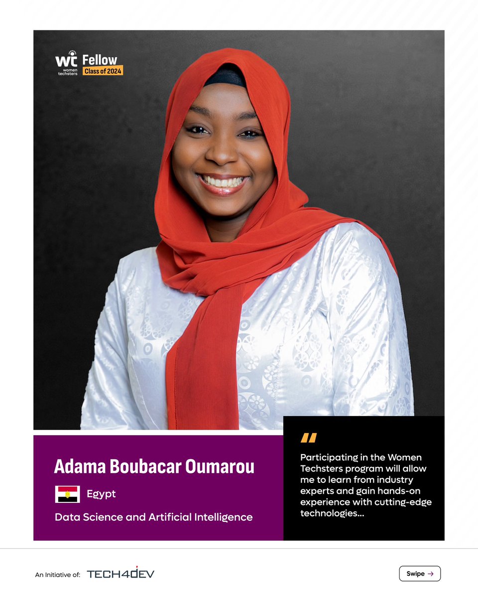 Tech4DevHQ's tweet photo. See more of our Fellows 🤩  #WTFC24 #WomenTechstersFellowship #AfricanWomanInTechnology #WTFC240rientation #WTFC24PhysicalOrientation #WTFinLagos #Lagos #Nigeria #Tech4Dev https://t.co/GOtAFuVOKK