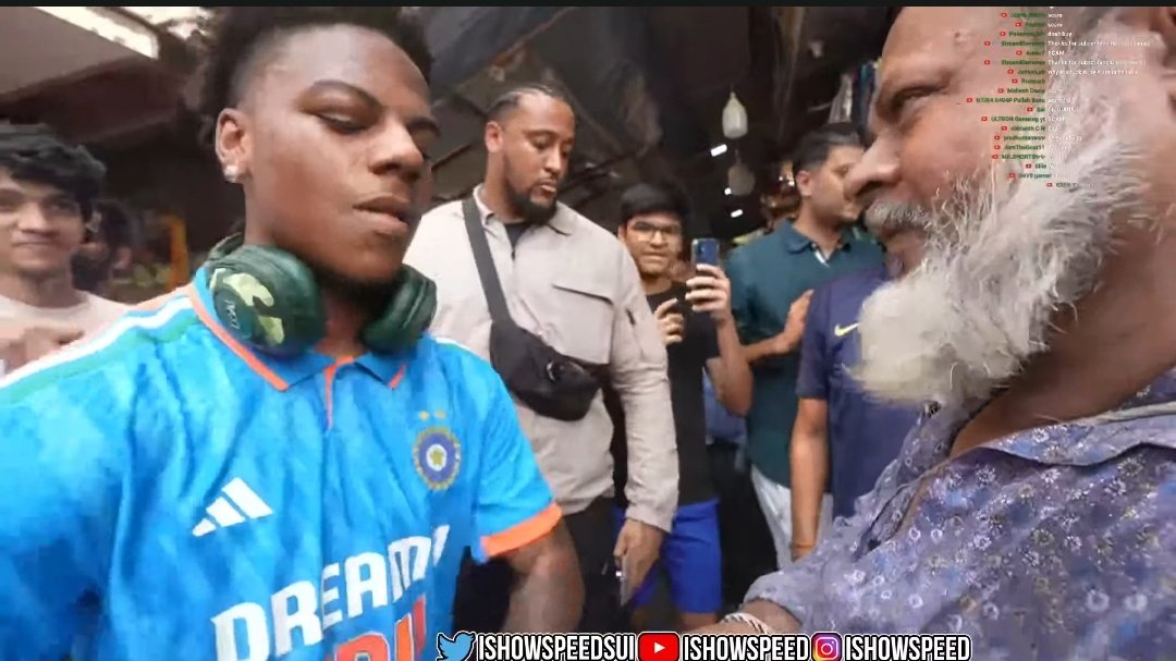Speed has arrived in India to support Virat Kohli and team India.

He's wearing Virat Kohli's jersey!