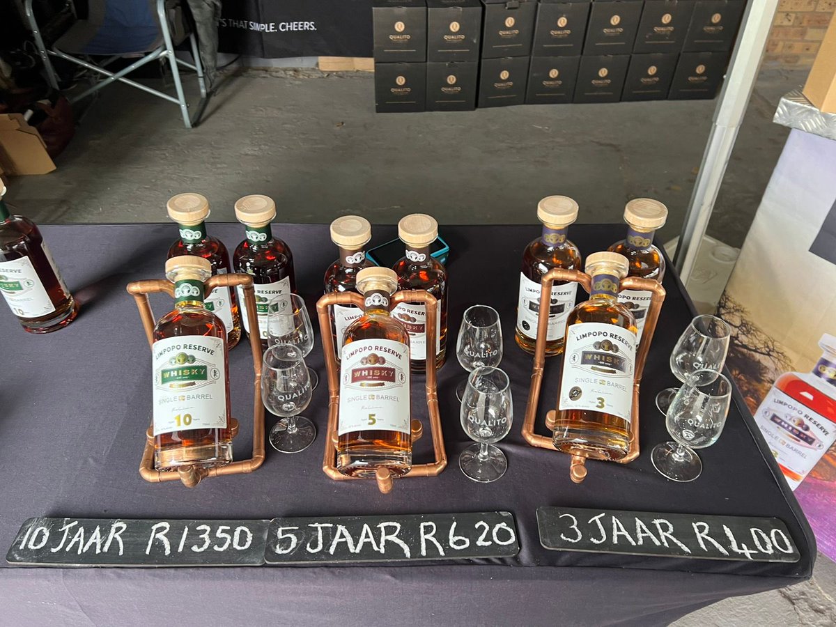 See you there!! 🥃 Where? NAMPO ALFA 2023 Bothaville When? 12 to 14 October Our 5 and 10 year Limpopo Reserve is introduced here 🥃 Do not miss it! 🔗 Visit our website: qualito.co.za #NAMPO2023 #NampoAlfa