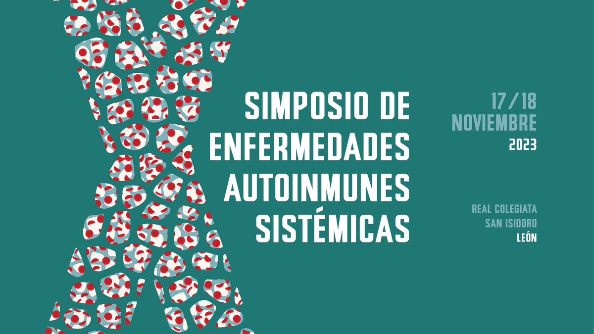 El próximo 17 y 18 de noviembre tenemos la cita anual en Leon que no podéis perderos. X simposio de enfermedades Autoinmunes sistemicas en #Leon #nopodeisfaltar #reumatologia #reumatología #autoinmunes #CastillayLeón #socalre