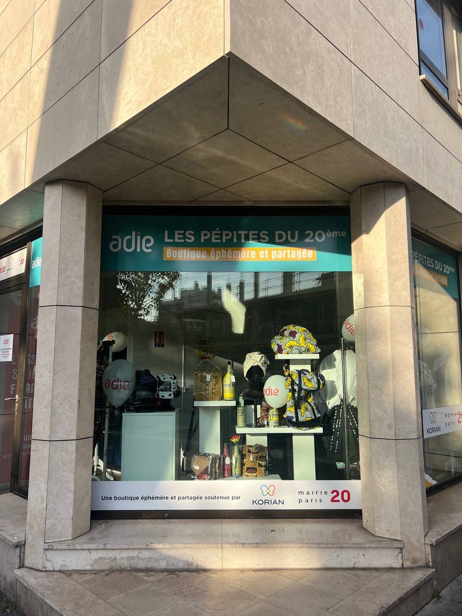 Mairiedu20's tweet photo. OUVERTURE DES EHPAD SUR LEUR QUARTIER
Inauguration de #LesPepitesDu20e, boutique éphémère de #créatrices & #créateurs à l’#EHPAD #SaintSimon, 127 rue d’#Avron #Paris20 https://t.co/WUGUAct4BQ