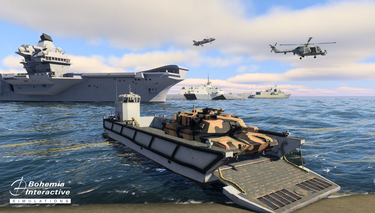 BISimulations's tweet image. Our most recent blog discusses how VBS4 software allows elite militaries to develop their skills across land platforms, naval vessels, and air operations in the littoral environment. buff.ly/3RTyuWu 
#VBS4 #AmphibiousOperations