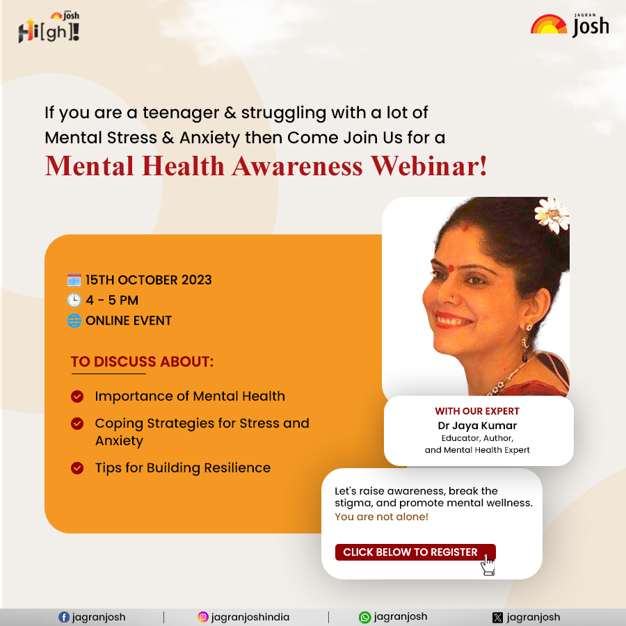 Let's paint the world with kindness and understanding. Mental health matters and your well-being is our priority.

Click to Register- forms.gle/BG83oiUAtApAb7…

<a href="/JagranNewMedia/">JagranNewMedia</a> <a href="/parikshitbh/">Parikshit Bhardwaj</a> <a href="/DrJayaKumar21/">Dr. Jaya Kumar</a>

#MentalHealthMatters #BreakTheStigma #YouAreNotAlone