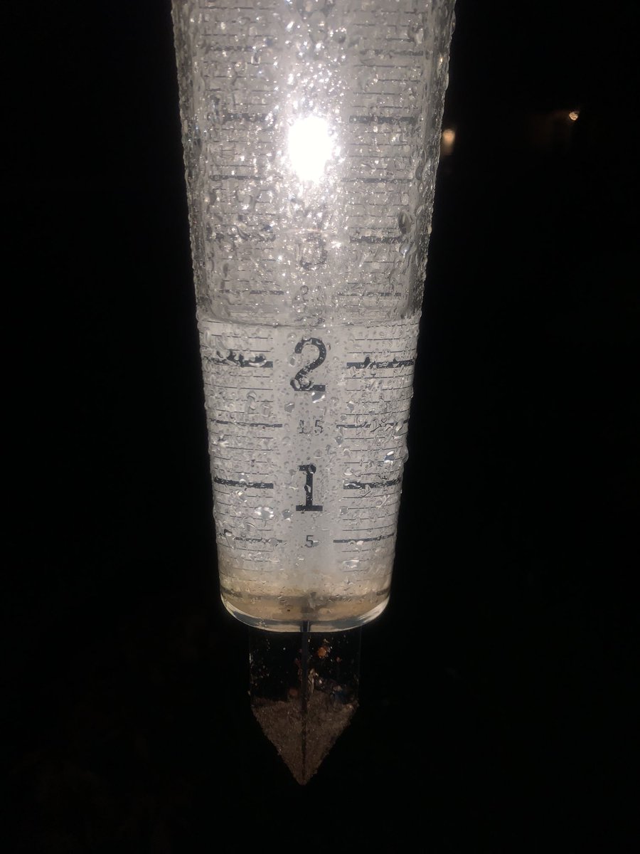 2.5 in Northern SJC near Alpine Groves park ⁦<a href="/wxgarrett/">Garrett Bedenbaugh</a>⁩