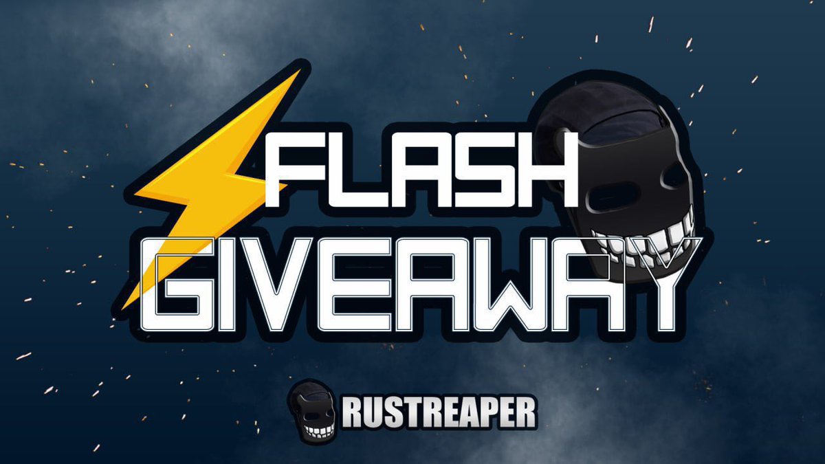 RUSTReapercom's tweet photo. FLASH $5 Rust Giveaway! 🎁

How to enter:
- Retweet &amp; Like
- Tag 1 rust players
- Visit https://t.co/TIsBuJzn1f

Random winner in the comments! ⭐️
Draw date: In 24 hours ⏲️

#rust #rustreaper #rustskins #Crypto https://t.co/DMPqMxmk0x
