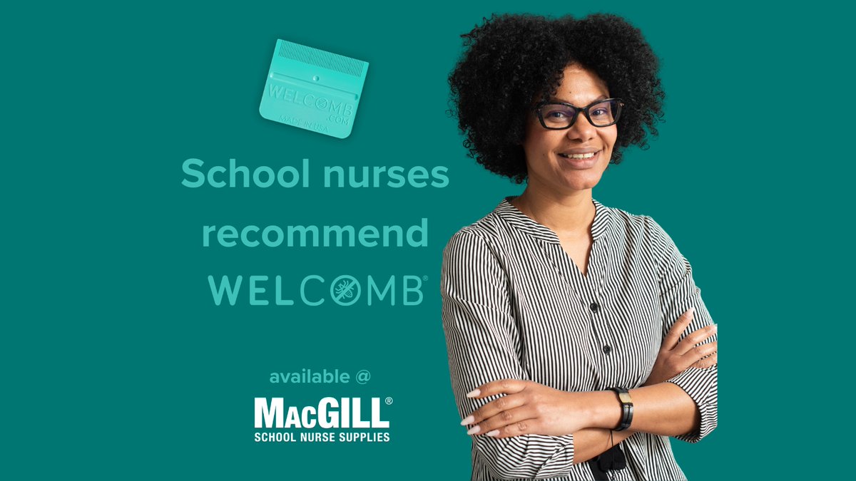 MacGillSNS's tweet image. Every school year, head lice come &amp;amp; go. If you’ve visited us at a school nurse conference, you have seen WelComb. The tiny lice comb removes lice and nits from hair when wet combing hair. ow.ly/vr0X50PQWoo #headlice #liceremoval #licecomb #nontoxic