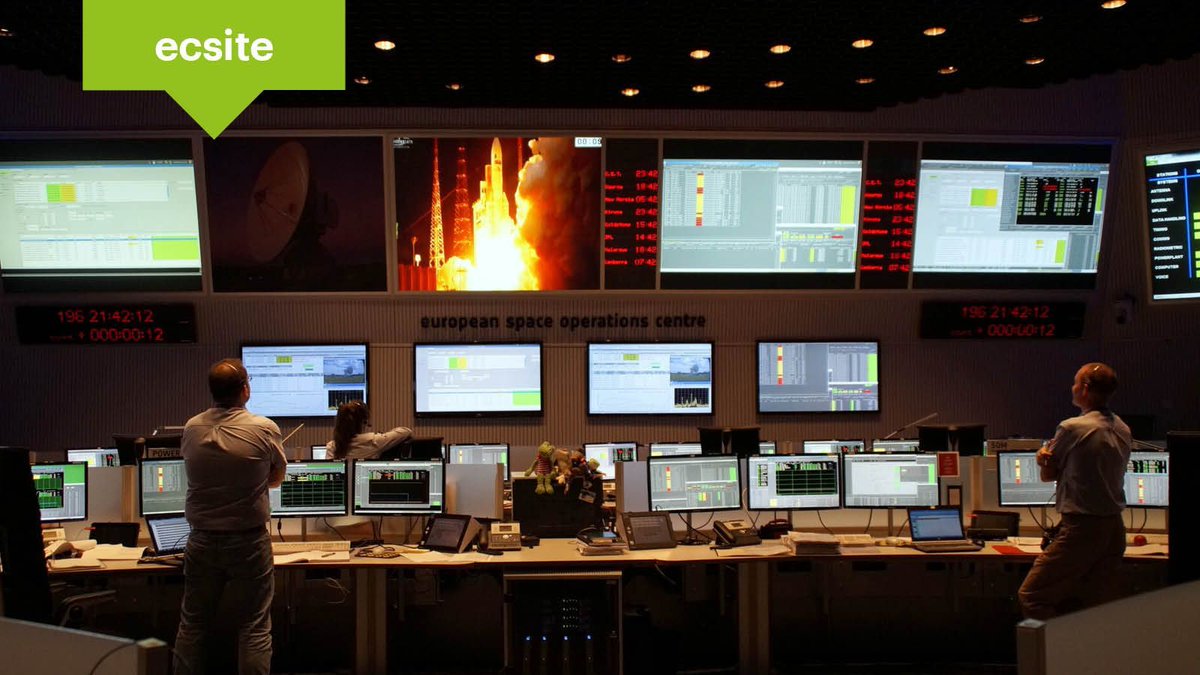 Ecsite's tweet photo. The programme of the #EcsiteSpace group annual meeting is out!

Join us at the European Space Operations Centre, ESOC, and meet the engineering teams that control spacecraft in orbit

🗓️ 30 Nov - 1 Dec
📝 https://t.co/ANs9GIrPXS 

#Ecsite #scicomm https://t.co/BAvsZDD2iX