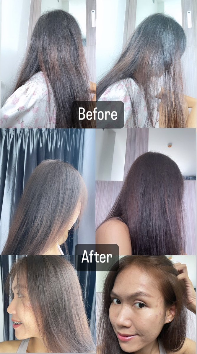 Sweetie69690's tweet photo. เพื่อนทักจนเสียความมั่นใจ🥲
โชคดีที่เจอ #แชมพูเปลี่ยนสีผม ของ #ClearWhite แบรนด์ #DKuB เค้าเริ่ดมากกกก #ป้ายยา
🌈3 step🌈
1.สระ
2.หมักไว้ 10-15 นาที
3.ล้างออก
ไม่ฉุน ไม่แสบหนังหัว ผมนุ่มมากเพราะมีน้ำมันจากโรสแมรี่ด้วย ว้าวสุดๆ 💯 https://t.co/xQF6zKEEE2