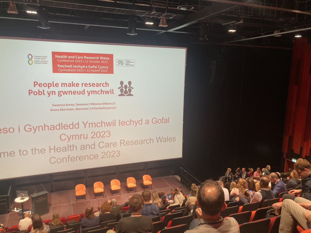 Dave Bosanquet (@davebosanquet) on Twitter photo <a href="/ResearchWales/">Health and Care Research Wales</a> 2023 conference in Swansea-just about to start.
Jam packed day, fantastic speakers. Looking forward to it.
#researchwales23 <a href="/ResearchWales/">Health and Care Research Wales</a> 2023 conference in Swansea-just about to start.
Jam packed day, fantastic speakers. Looking forward to it.
#researchwales23