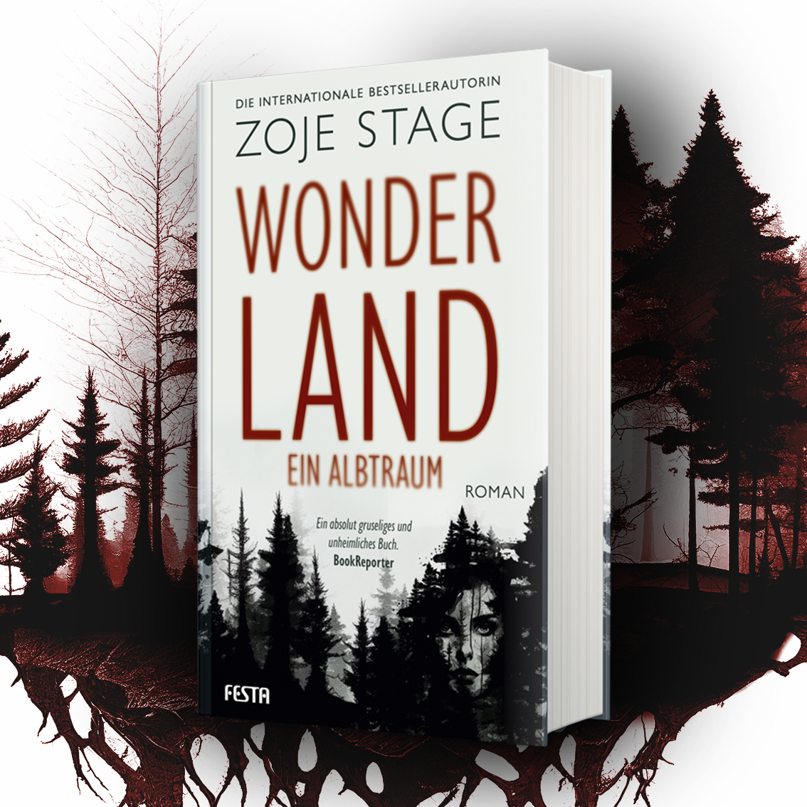 NEU - Coverrelease und Neuankündigung: WONDERLAND - Ein Alptraum von Zoje Stage

Eine Spukhausgeschichte – aber es ist nicht das Haus, in dem es spukt.

Weitere Infos: festa-verlag.de/wonderland-ein…

Erscheint Mitte Dezember in der Reihe #FestaMustRead