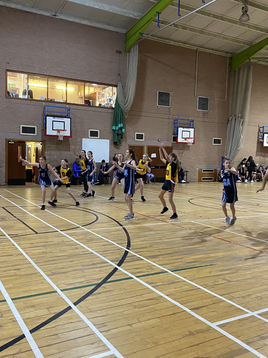 Our S1 netball team are participating in their first festival today at the S1 Regional Netball event hosted by @DA_HWB Good luck team! 🏐 @WallaceHallSch