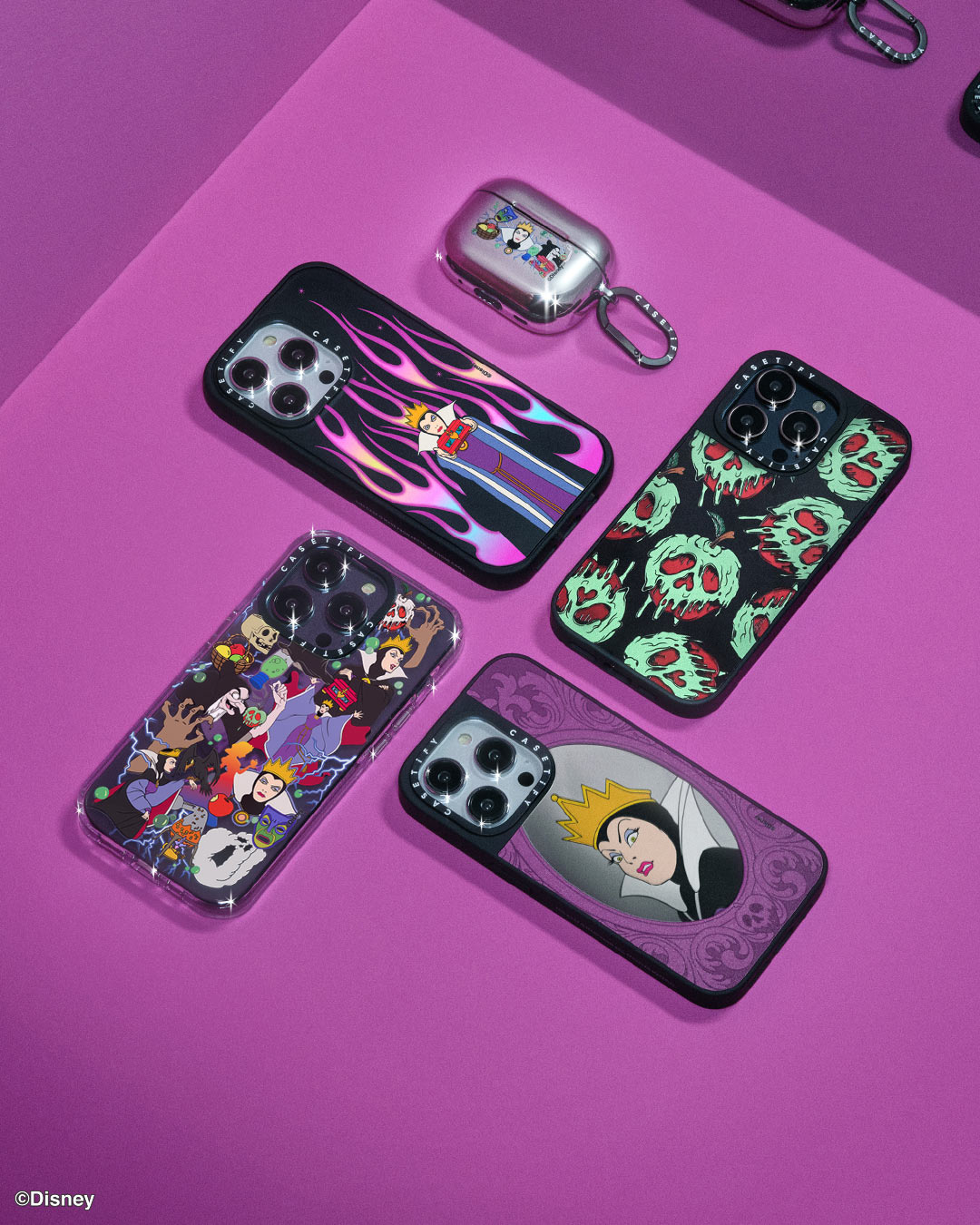 【最終！】 casetify iPhone15pro用ディズニーヴィランズケース CASETiFY × Disneyの世界に登場する悪役「ディズニーヴィランズ