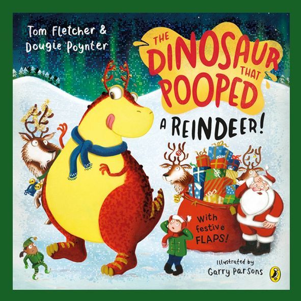 🎉 Happy Publication Day 🎉 The Dinosaur that Pooped a Reindeer! ✨ Join Danny and Dino for a pooptastic Christmas adventure, written by Tom Fletcher and Dougie Poynter and wonderfully illustrated by Garry Parsons. @ICanDrawDinos @PuffinBooks @TomFletcher @1masftsmcfly