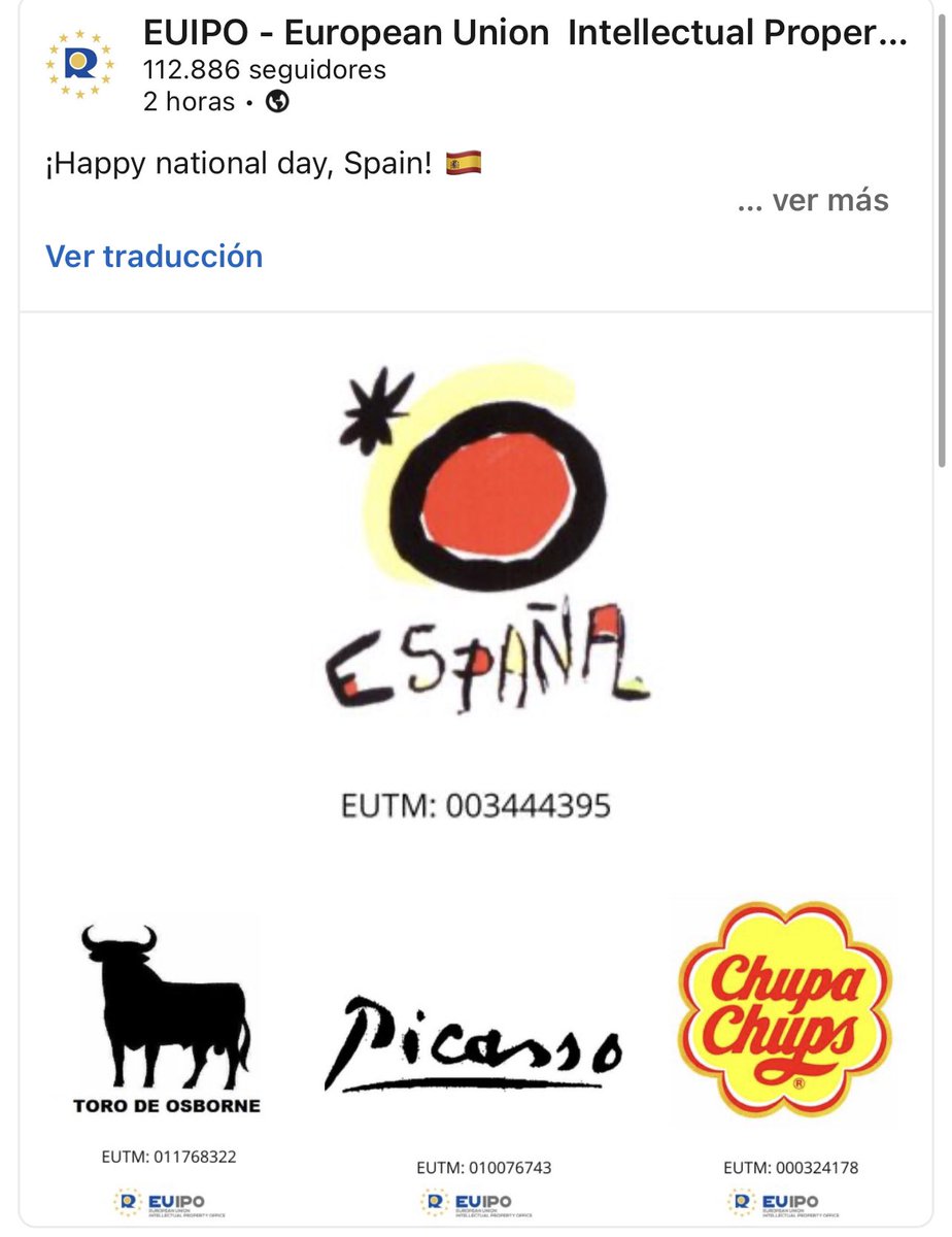 Marca España…💪 <a href="/EU_IPO/">European Union Intellectual Property Office</a>  <a href="/ECIJA/">ECIJA</a>