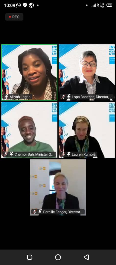 Chernor Bah (@cee_bah) on Twitter photo To celebrate #InternationalDayoftheGirl I was honored and energised to join <a href="/UNICEF/">UNICEF</a> and <a href="/PlanGlobal/">Plan International</a> flagship event with some incredible girl activists from around the world. I enjoyed my intergenerational dialogue with 18 yr old Reem-  climate activist from Ethiopia and got a To celebrate #InternationalDayoftheGirl I was honored and energised to join <a href="/UNICEF/">UNICEF</a> and <a href="/PlanGlobal/">Plan International</a> flagship event with some incredible girl activists from around the world. I enjoyed my intergenerational dialogue with 18 yr old Reem-  climate activist from Ethiopia and got a