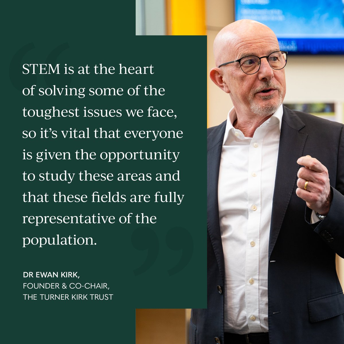 The next generation of scientists, engineers, and problem-solvers should be representative of the communities they represent.