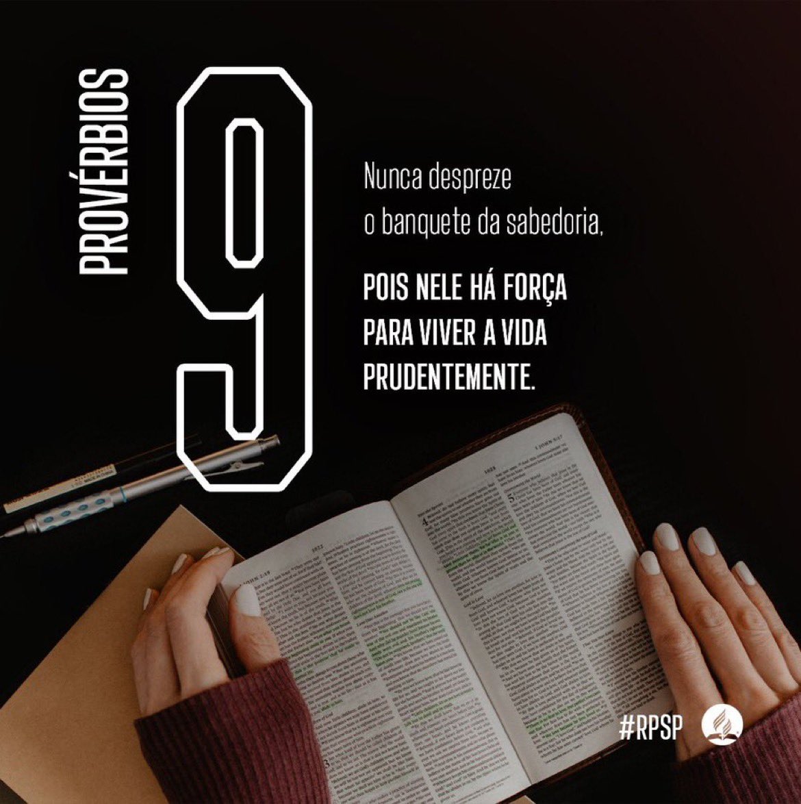 jeanetepinto's tweet photo. #Pv9|Quer viver com sabedoria, prudência e sensatez? Viva no temor do Senhor! #rpSp https://t.co/GOc71oAr0X