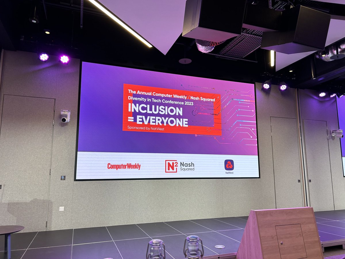 Great to attend <a href="/ComputerWeekly/">ComputerWeekly</a>’s #CWwit50 yesterday thanks to the unstoppable <a href="/ClareEllenMcD/">Clare Ellen McDonald</a>, and host a breakout session on D&amp;I. Amazing afternoon &amp; inspiring to hear from the game changers @techcharterUK @debbieforster -
Congrats to the top 50 winners! 💪 💻🎉