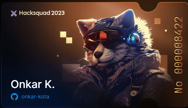 ezziData's tweet image. Excited to announce that I&apos;have participated in #HackSquad2023! 🚀 Share your card and stand a chance to win some awesome swag! 🎁 
Connect with me and let&apos;s innovate together. 
link: smpl.is/7y4cj

@HackSquadDev @ToolJet @CrowdDotDev @WaspLang @novuhq @hanko_io