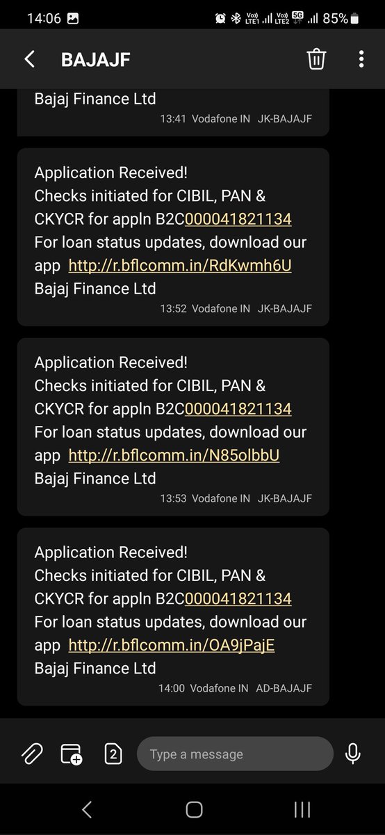 PalTaritwan's tweet photo. @Bajaj_Finserv

Inspite of never applying for a loan, how can you guys receive my application and initiate checks?

Who do I report this to? https://t.co/E0ghjFxMsw