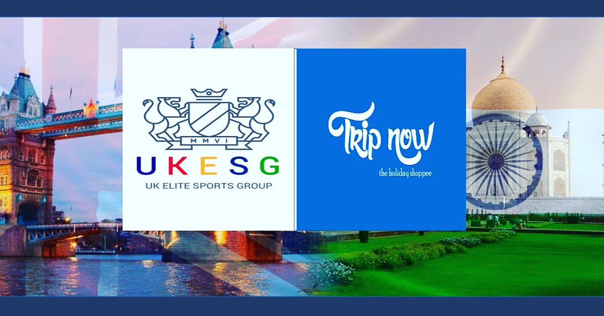 📣 We are delighted to #announce our new #partnership with #Tripnow tripnow.co.in as our travel agent partner for our #UKESGTours.

We are working together to provide educational institutions &amp; sports academies with bespoke #cultural immersion programmes from 🇮🇳🤝🇬🇧