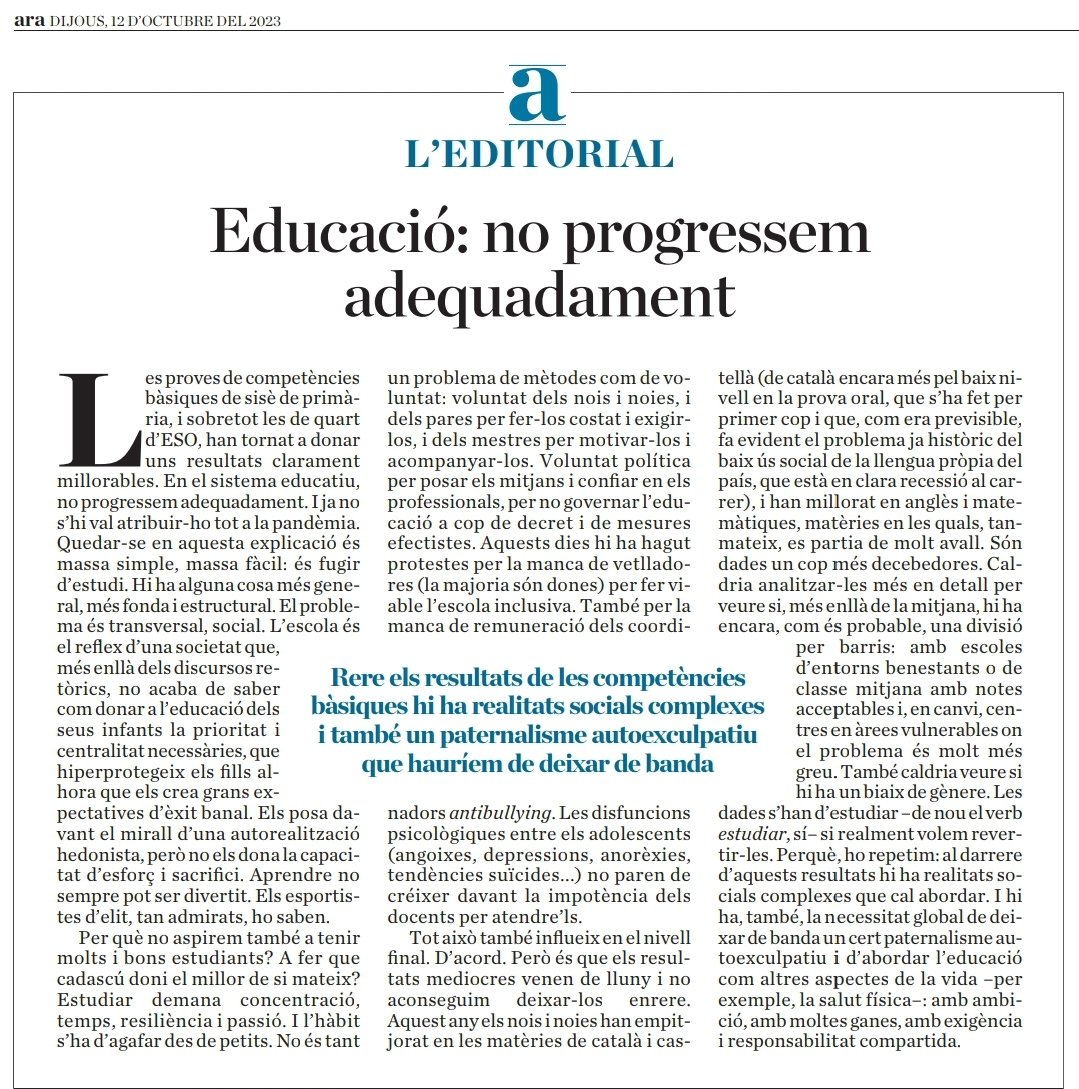 Recursos per rebaixar la càrrega lectiva i augmentar les hores de coordinació. Recursos per vetlladors/es. Recursos per augmentar equips psicopedagògics. Recursos per responsables COCOBE, recursos, recursos!