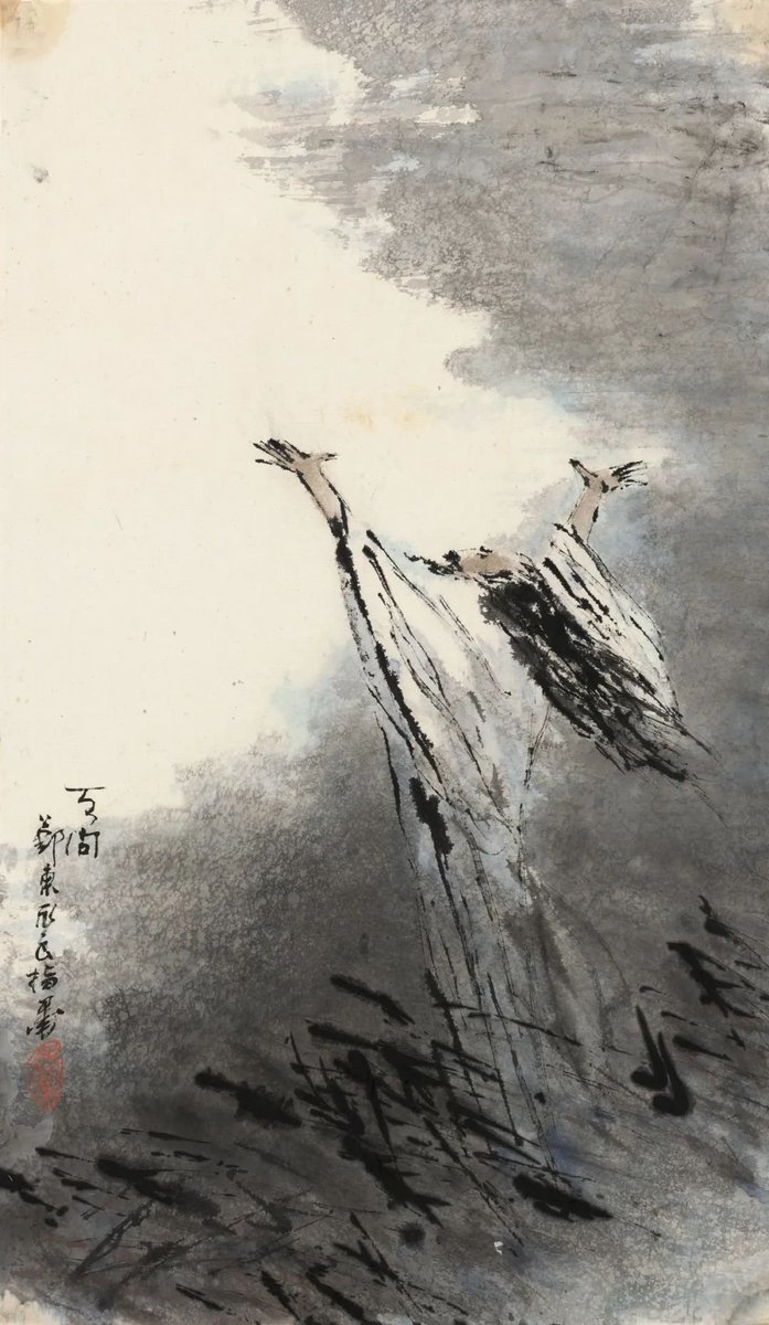 CAAofficialEN's tweet photo. An exhibition featuring Wu Yongliang’s Chinese paintings opens at the Pan Tianshou Memorial Hall of the #chinaacademyofart today. The exhibition highlights Wu's exploration of Chinese figure painting, emphasizing its enduring self-renewal. #Art #CAAMaster https://t.co/ddkNXGeuCl