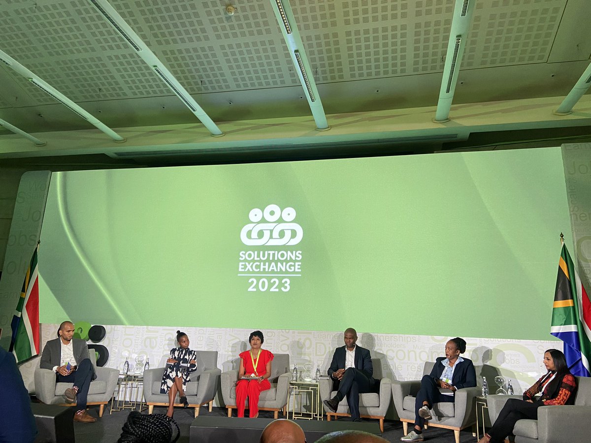 <a href="/BusinessUnitySA/">BusinessUnitySA</a> <a href="/Harambee4Work/">Harambee Work4Work</a> <a href="/PresidencyZA/">The Presidency 🇿🇦</a> <a href="/deptoflabour/">Department of Employment and Labour</a> Interesting panel. Lerato Shai speaks transparently on the states responsibility to nimbly pursue the solution to broken pathways. The PYEI and Operation Vulindlela has admittedly been in the trenches with partners and is faced with the hard task of technical coordination.