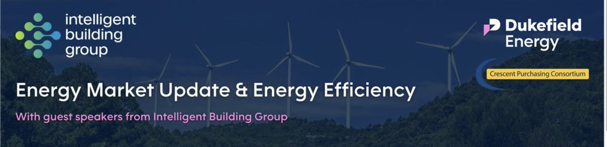 Crescent Purchasing Consortium (@cpcuk) on Twitter photo .<a href="/DukefieldEnergy/">Dukefield Energy</a> will be providing a Energy Market Update #webinar in partnership with <a href="/CPCuk/">Crescent Purchasing Consortium</a> on Thursday 19th of October!
This webinar will provide an update on the latest energy news and things to be aware of over the winter period.
Sign up here - loom.ly/UhVOaEE .<a href="/DukefieldEnergy/">Dukefield Energy</a> will be providing a Energy Market Update #webinar in partnership with <a href="/CPCuk/">Crescent Purchasing Consortium</a> on Thursday 19th of October!
This webinar will provide an update on the latest energy news and things to be aware of over the winter period.
Sign up here - loom.ly/UhVOaEE