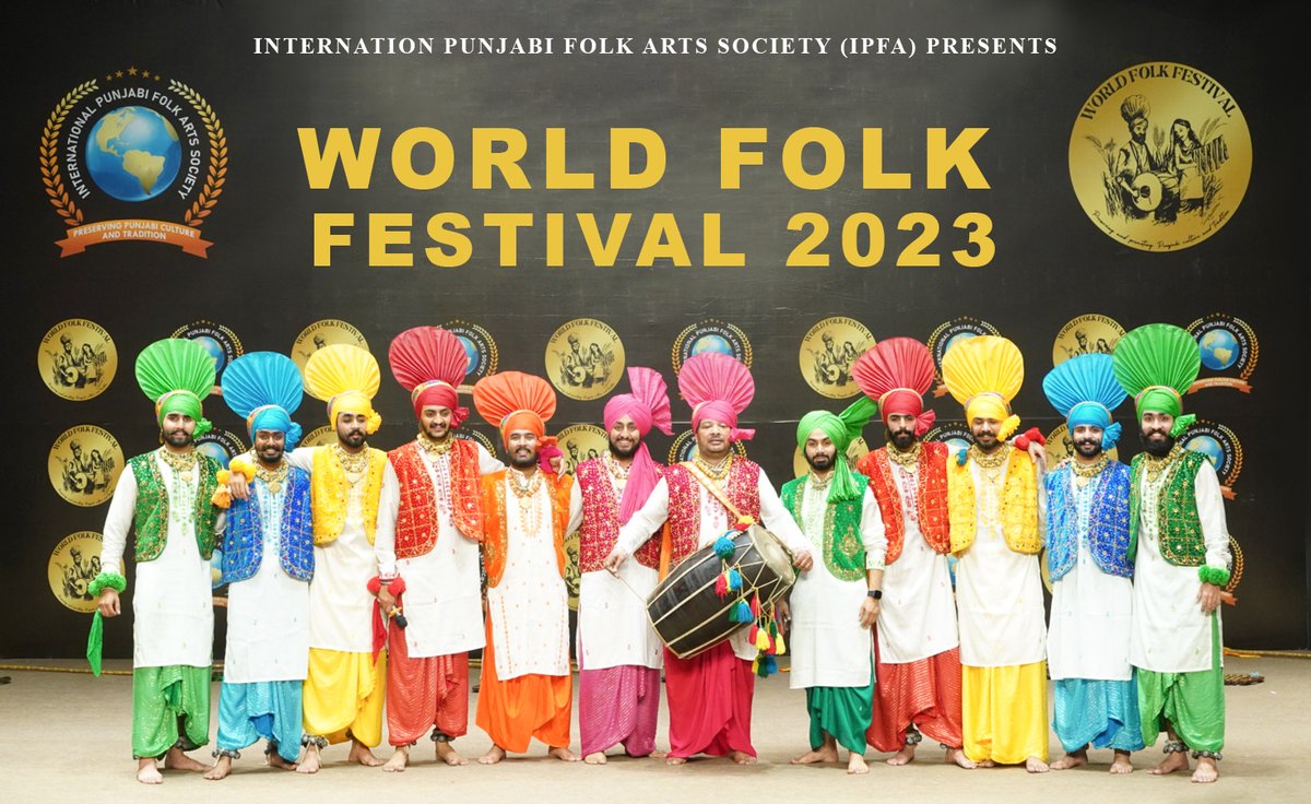 Chandigarh_uni's tweet image. #ChandigarhUniversity is overjoyed to announce that our incredibly talented #Bhangra and #Giddha teams have just brought home some prominent victories from the #WorldFolkFestival2023.

Furthermore, the Bhangra Team won 1⃣st prize with an energetic and vibrant performance, while