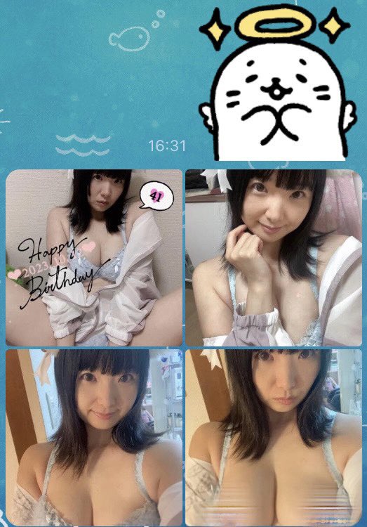 2 pic. 🩵 #まゆにゃプレ Vol.8 🩵 動画&写真プレゼント❗️ 10/12(木)～10/15(日)23:59〆 1⃣ @ichig0marchen をフォロー 2️⃣ こちらのツイートをいいね❤︎ 上記2つを完了できた方に動画&写真4枚(大きいサイズ,モザ無し)プレゼントします🥰 https://t.co/9MwnAWOn08