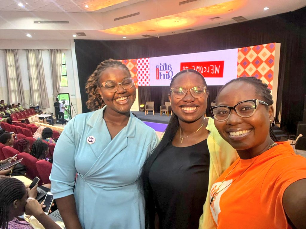 Volunteering with @AfriGirlCon yesterday has been an enriching experience, empowering African girls to learn, connect, and thrive. 

I was super excited to connect  with @dzigbordikwaku and @PatriciaOboNai

#Ag2023 #ag23 #InternationalDayoftheGirl #InternationalDayOfTheGirl2023
