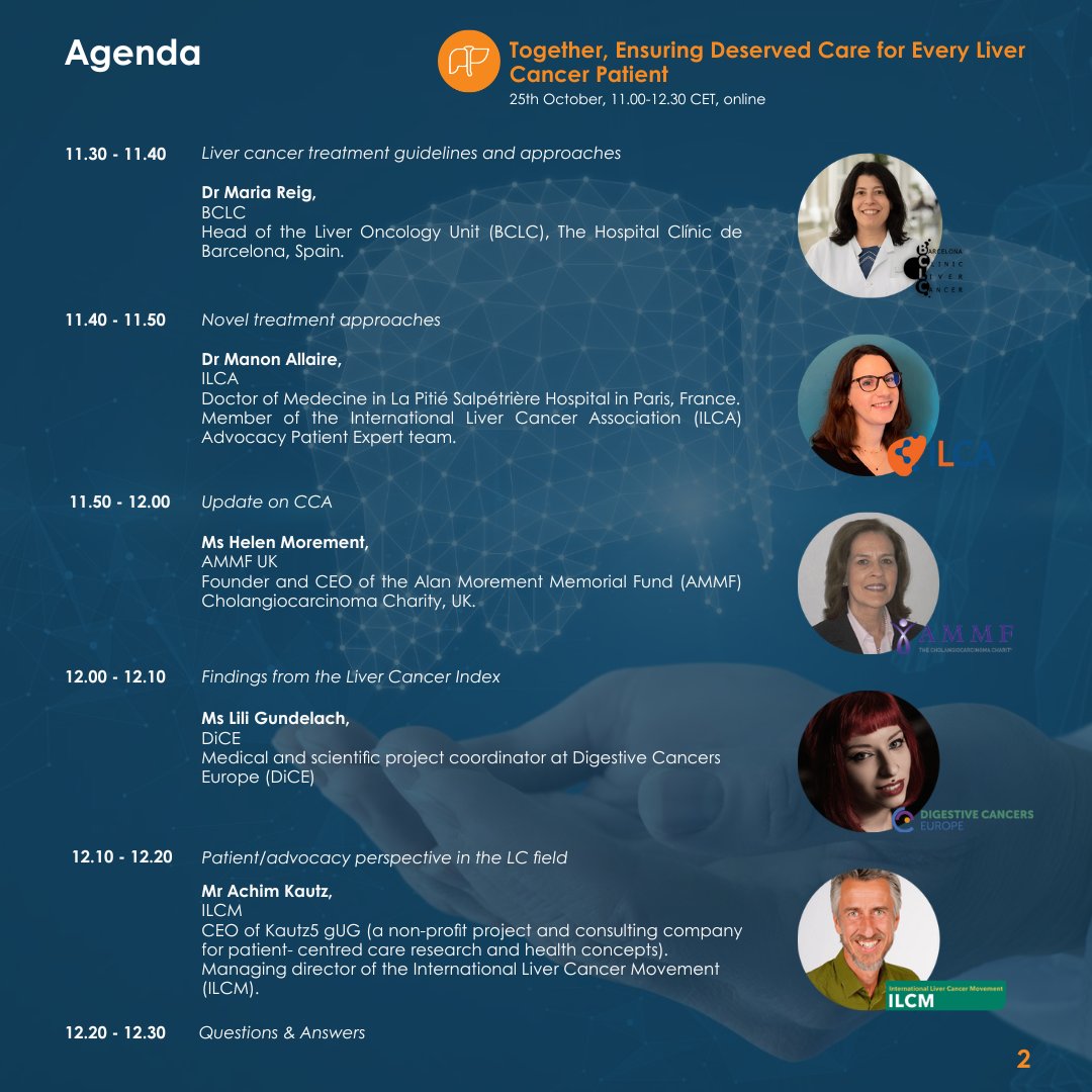 📣Have you already registered for our online event: 'Together, Ensuring Deserved Care for Every #LiverCancer Patient'? The agenda boasts thought-provoking discussions on crucial topics for future of liver cancer care. #LiverCancerAwarenessMonth 
Register👉 digestivecancers-eu.zoom.us/meeting/regist…