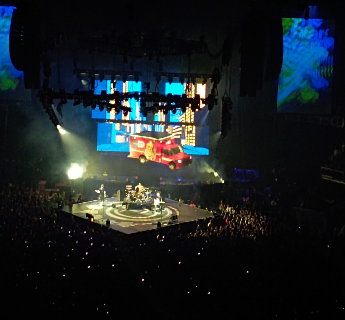 Went to Blink182 concert last night. Probably the best concert I've ever been to. Never seen so many pregnant women at a concert before. What's my age again really hit home.