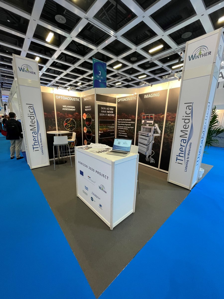 WINTHER2020 (@winther2020) on Twitter photo Day 2 of #EADV 2023! If you haven't come to visit the <a href="/winther2020/">WINTHER2020</a> booth yet, then make sure to swing by today to learn about raster scan #optoacoustic mesoscopy #RSOM and its applications to #dermatology.
Hall 6.2, Booth K14
<a href="/eadv/">EADV</a> <a href="/HorizonEU/">Horizon Europe 🇪🇺</a> <a href="/Photonics21/">Photonics21</a> Day 2 of #EADV 2023! If you haven't come to visit the <a href="/winther2020/">WINTHER2020</a> booth yet, then make sure to swing by today to learn about raster scan #optoacoustic mesoscopy #RSOM and its applications to #dermatology.
Hall 6.2, Booth K14
<a href="/eadv/">EADV</a> <a href="/HorizonEU/">Horizon Europe 🇪🇺</a> <a href="/Photonics21/">Photonics21</a>