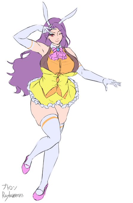 #ラスオリ架空スキン
一旦の進捗。魔法少女☆マジカルレモン 