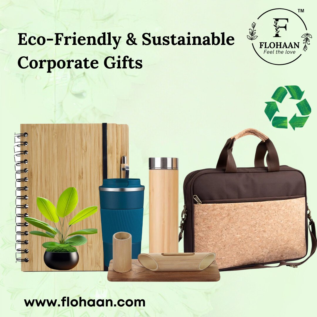 Unwrap a world of eco-conscious elegance with Flohaan's sustainable corporate gifts. Elevate your gifting game while nurturing the planet. 🌎🎁 

#Flohaan #GreenGiving #SustainableSolutions #CorporateKindness