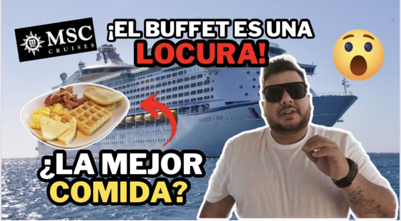 BaeAddams's tweet photo. Hola Amig@s, en esta ocasión probare la comida del crucero y te contare si vale la pena.
 
¿COMO ES LA COMIDA EN UN CRUCERO DE MSC? ¿BUENA O MALA?

Así que te dejo el link para que lo disfrutes 

https://t.co/hH04ouvUYh

Recuerda suscribirte 

Gracias https://t.co/u0iGOu2DnI