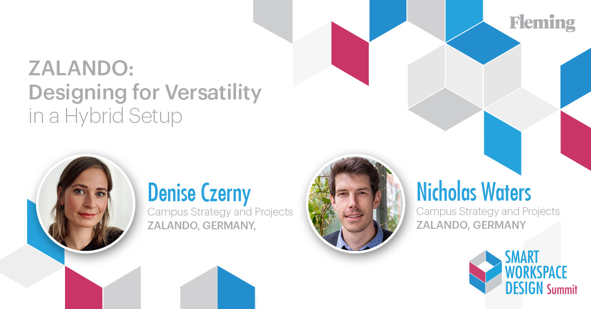 SWDSummit's tweet photo. π£ Denise Czerny and Nicholas Waters, both leading the way in Campus Strategy and Projects at Zalando in Germany.
Topic: "ZALANDO: Designing for Versatility in a Hybrid Setup."
#FlemingSWDS #HybridWork #VersatileWorkspaces #Zalando #CampusStrategy #InnovativeWorkspaces https://t.co/kJQWhtvVPo