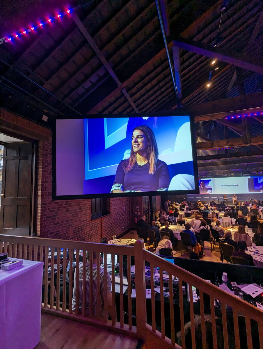 LearningPool's tweet photo. We're joined by entrepreneur, Priya Lakhani this morning for our first keynote session of the day where she's discussing her journey to artificial intelligence, demystifying the biggest AI myths #LPLive https://t.co/OPrV4nUN3t