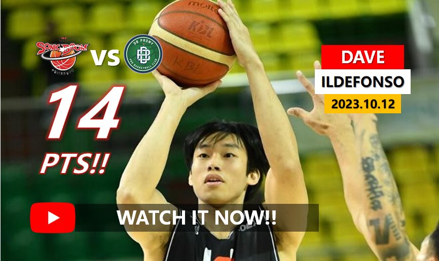 baekpd1983's tweet photo. 🇵🇭🔥 Sean Dave Ildefonso made a crucial 3-pointer in the pre-season cup extra time today!!

You can check his video on my YouTube channel.

📽 Link to YouTube channel:
https://t.co/NcEmbbA7Yh

#SeanDaveIldefonso #DaveIldefonso #KBL https://t.co/IjCjKBDSyA