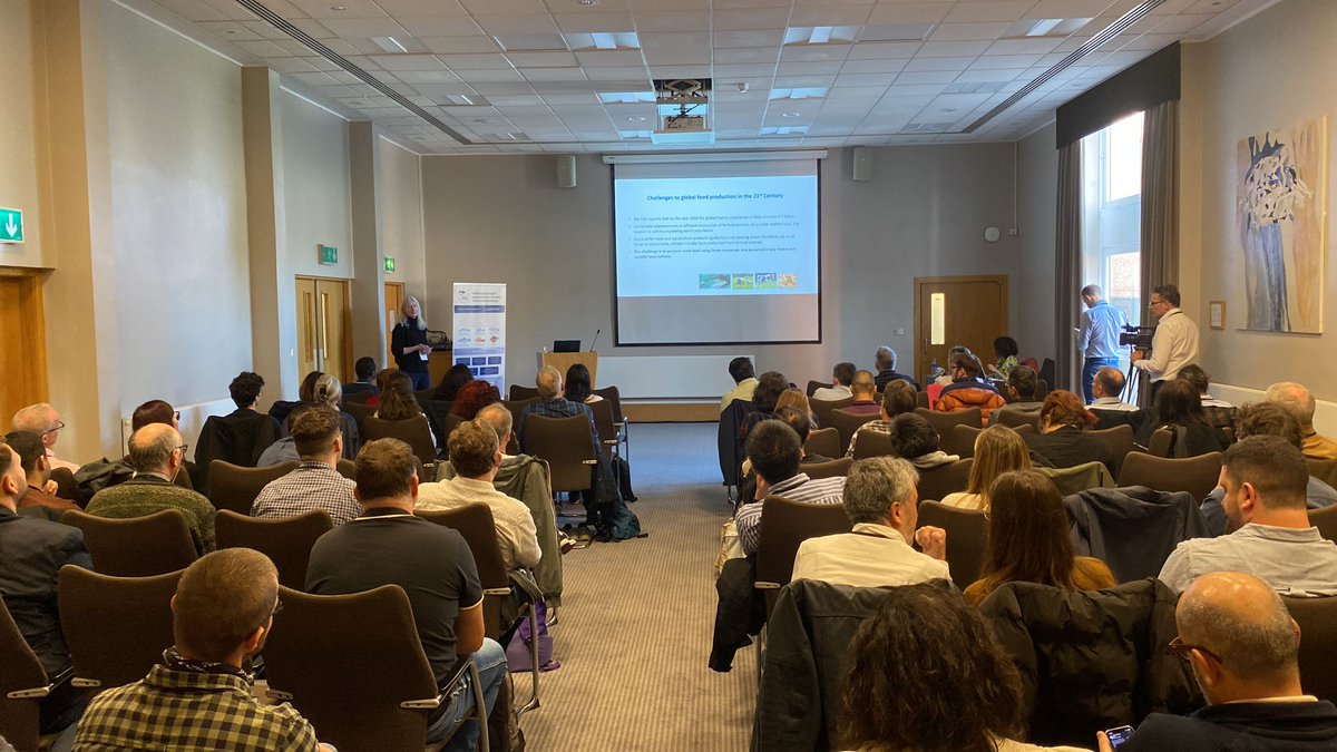 🎉 Day 1 at the AQUA-FAANG Final Conference was a success! From improving fish genome annotations to exploring dynamic regulations, we're on a genomic journey. And the day ended with a delightful dinner at the Playfair Library. 🍽️✨ Ready for more today! 🐠🧬
#aquaculturebreeding