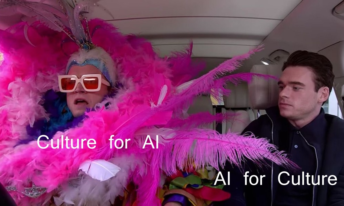 Steven Claeyssens (@sclaeyssens) on Twitter photo At last, an opportunity to repost this meme. 'AI also has a lot to learn from culture'. Cultural AI Lab introduced by <a href="/victordeboer/">Victor de Boer</a> #EuropeanaTech2023
cultural-ai.nl At last, an opportunity to repost this meme. 'AI also has a lot to learn from culture'. Cultural AI Lab introduced by <a href="/victordeboer/">Victor de Boer</a> #EuropeanaTech2023
cultural-ai.nl
