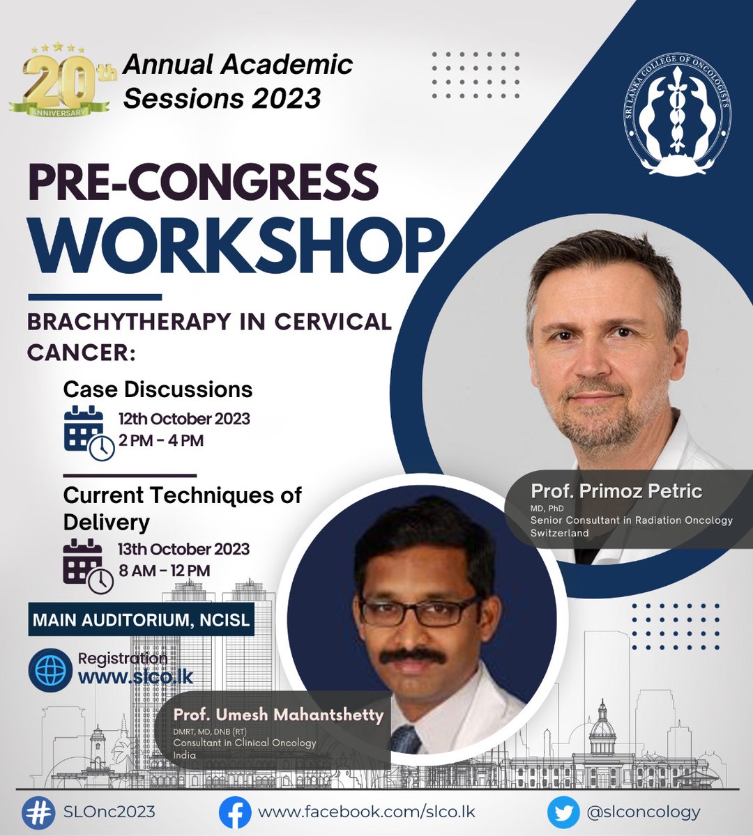 The Sri Lanka College of Oncologists tweet media