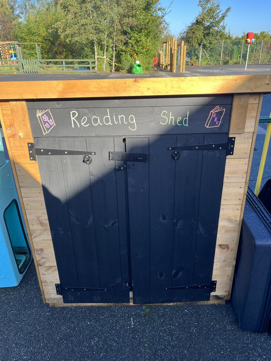 StBernadettesrc's tweet photo. Wow ! We really canโt wait for Monday 16th when our reading sheds are officially open ! You can bring a book to swap for any other book you want ! ๐#readingshed #stbernadettesenglish https://t.co/e05LPwJbYQ