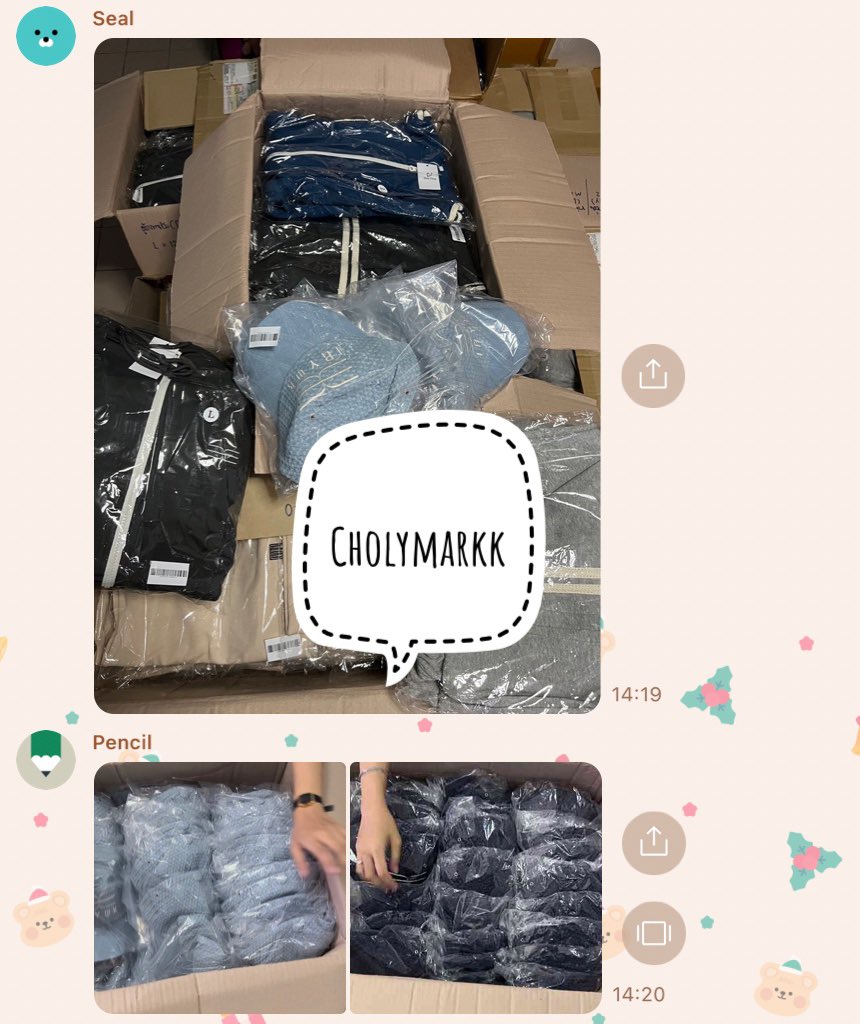 cholymarkk's tweet photo. 📦 เช็คของเสร็จหมดแล้วนะค้า ของน้องแบมมีการ์ดกับโปสการ์ดด้วยเรารอจั่วปังไว้ดามมาส่งบ้านพนแล้วทีมแพคจะแพคส่งทั้งหมดภายในเสาร์น้า 

• ของยองแจส่งพน
•ของเจบี���ริ่มส่งจันทร์น้า กำลังทำยอดค้างให้เย็นๆจะแท๊กหาค่า 

 #cholymarkkupdate https://t.co/HpGB1Fzzn3