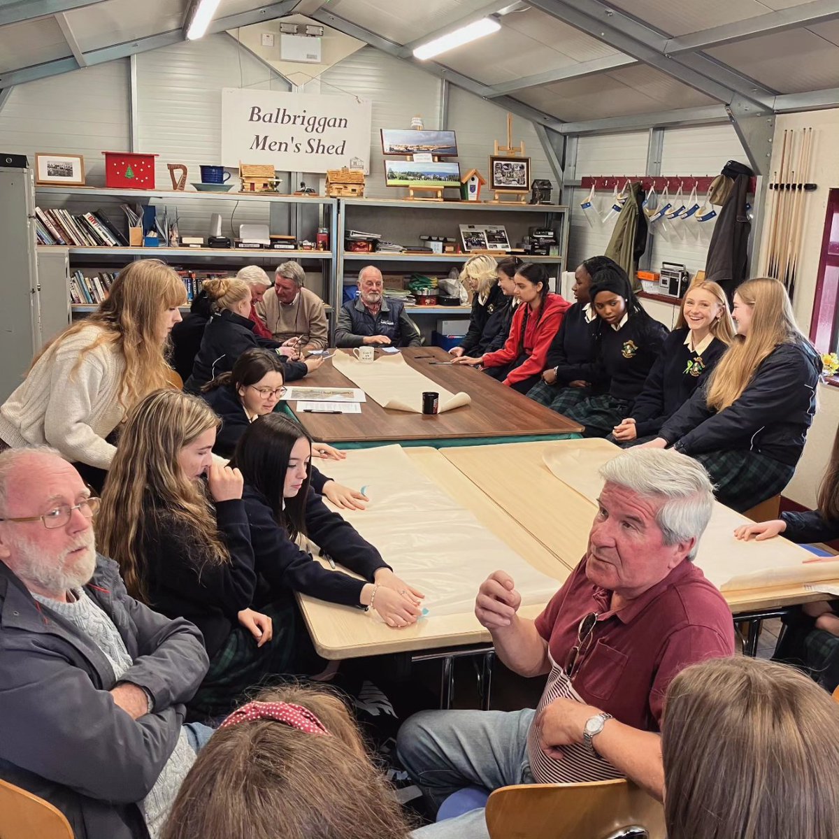 Drop in to 2 Curved St. Temple Bar this week to see our intergenerational work in Balbriggan as part of the Reimagining Elderhood exhibition + film screening for Open House Dublin. More info here:
openhousedublin.com/locations/reim…