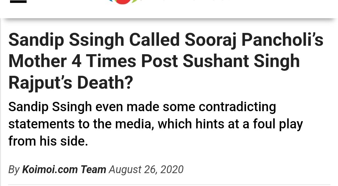 PriyaSi47091986's tweet image. Politician BW Nexus InSSRCase
Did @CBIHeadquarters ask #SandipSsingh d reason 4these calls? &amp;amp; his calls 2the #MumbaiPolice IO;to the ambulance driver?Who was he constantly talking2 on 14thJun&apos;20❓️Why has #CBI decided 2overlook his suspicious role?
@Copsview @PMOIndia 
@DoPTGoI