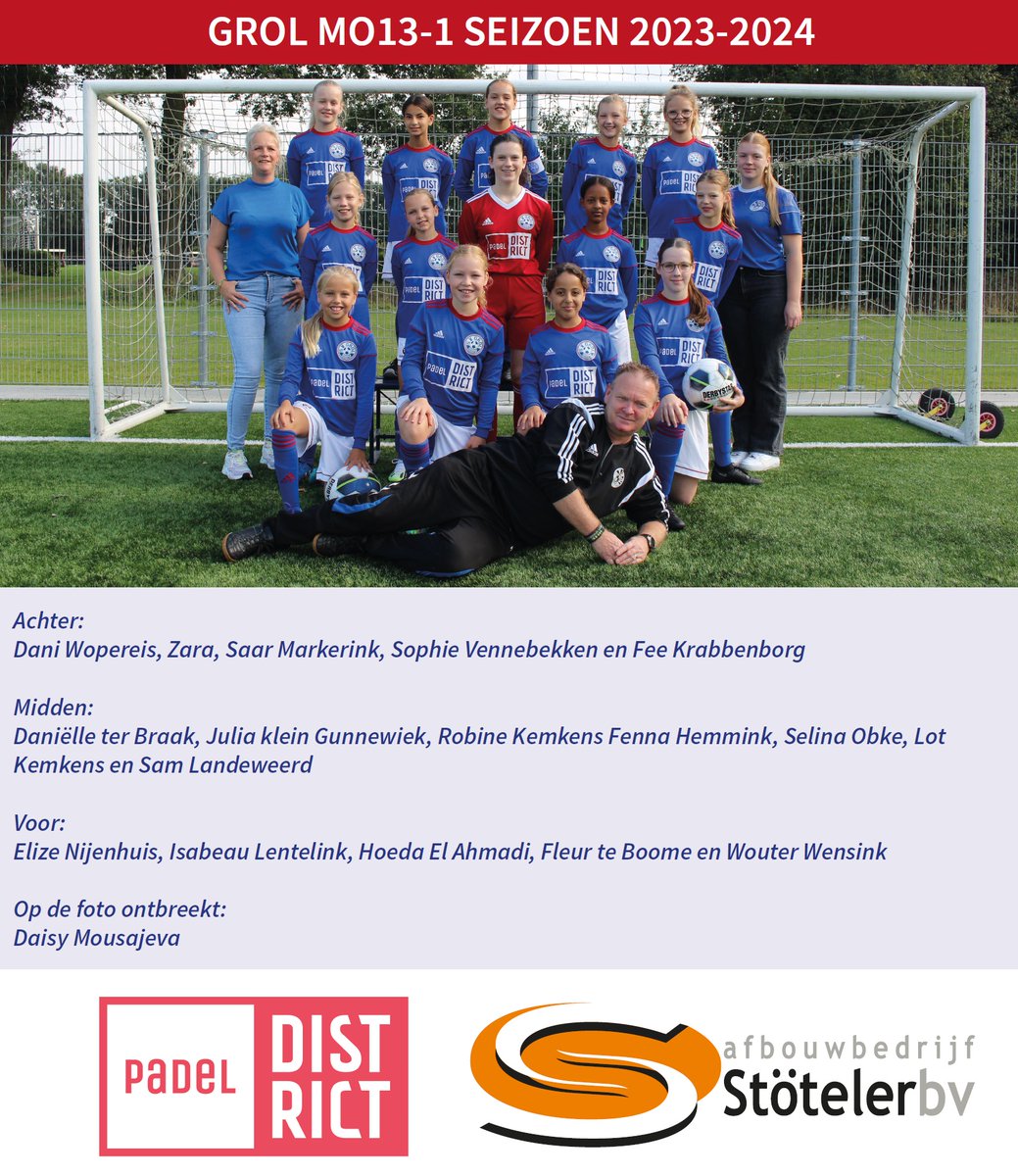 svgrol's tweet photo. Graag stellen we de volgende teams aan je voor: Grol MO13-1 en Grol JO9-1.

Meer info over deze teams vind je op onze teams pagina: https://t.co/UAS5V5FugP

We wensen Grol MO13-1 en Grol JO9-1 een prachtig en succesvol seizoen. https://t.co/tHkhfpr81v