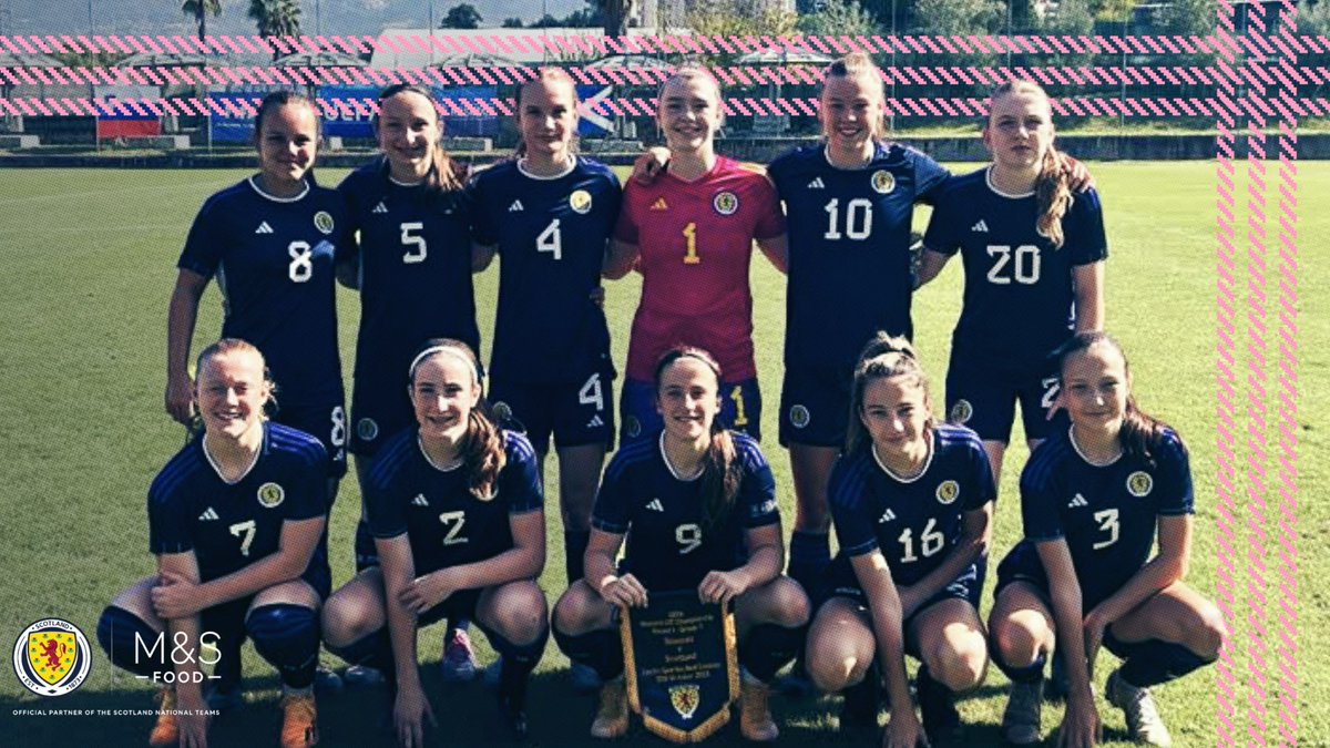 #SCOW17s | Your Women's Under-17s team facing Slovenia this morning 🏴󠁧󠁢󠁳󠁣󠁴󠁿

#YoungTeam